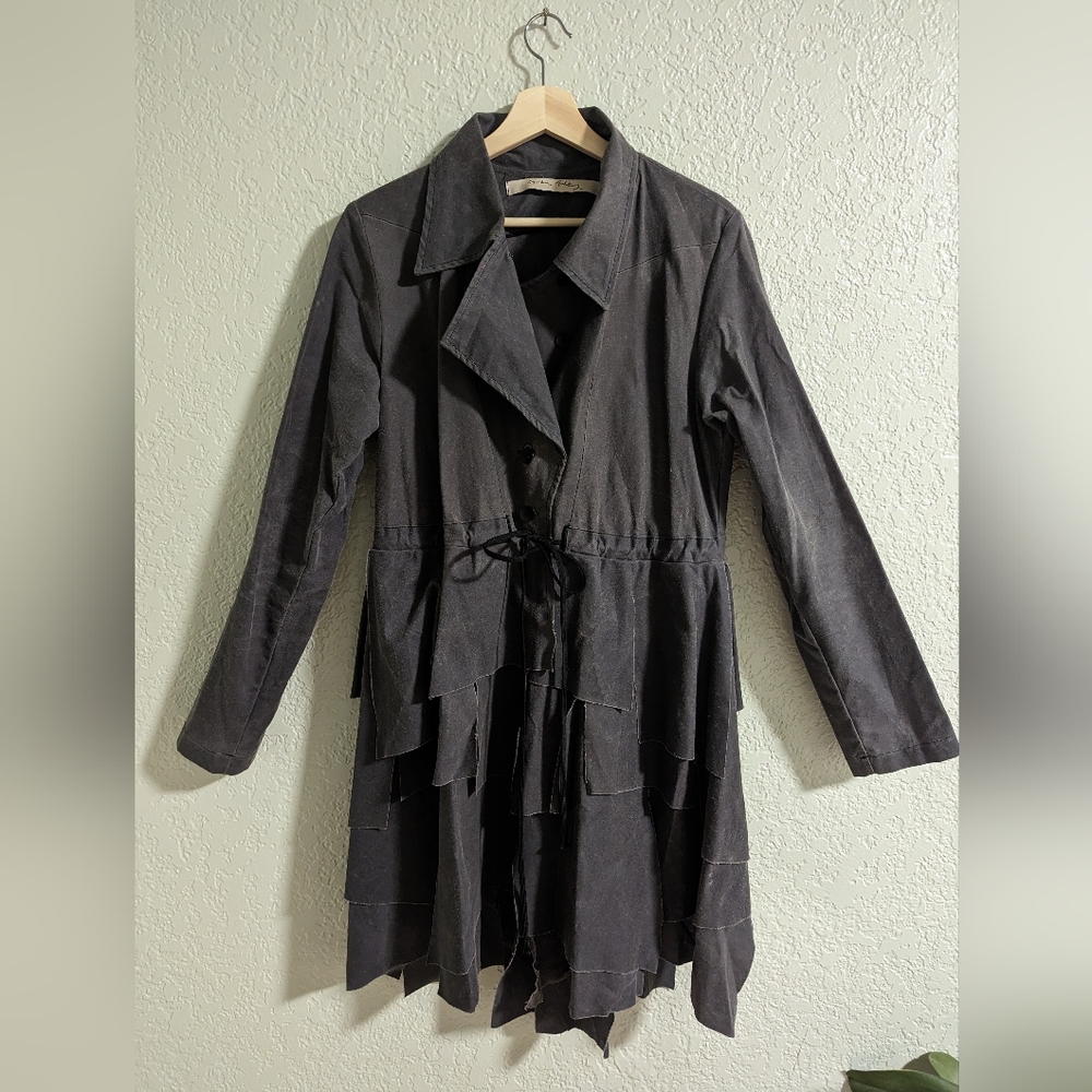 Jacket long 100%wax cotton made in USA